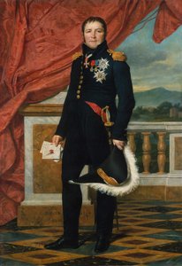 Ritratto del politico e soldato francese Étienne Maurice Gérard da Jacques Louis David